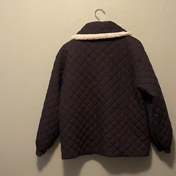 Micaela Greg - Reversible Bomber in Faded Black - Picture 12 of 12